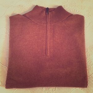 Men’s zippered collared sweater